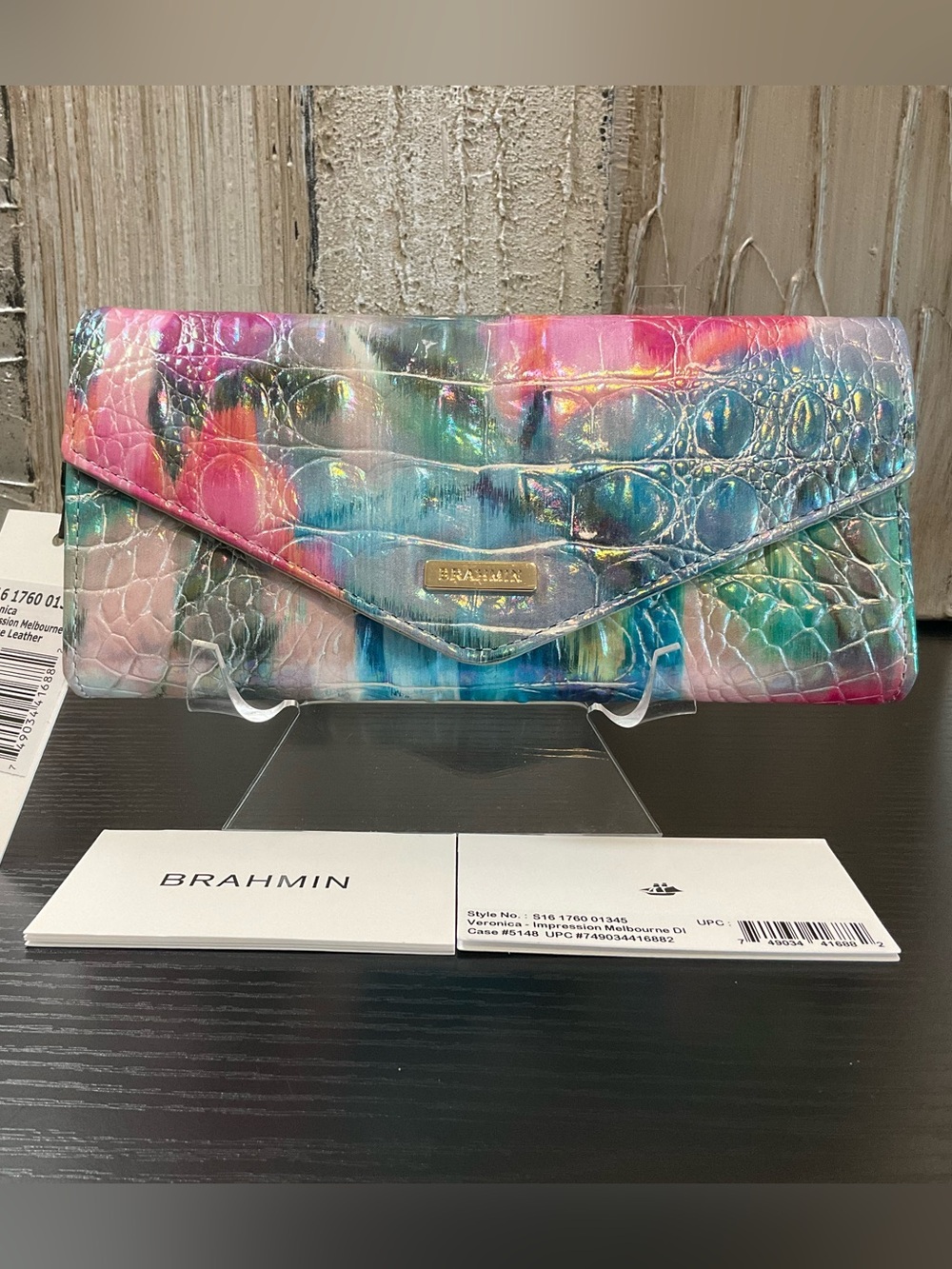 Brahmin Veronica IMPRESSION MELBOURNE DI MulticolorEnvelope Wallet
